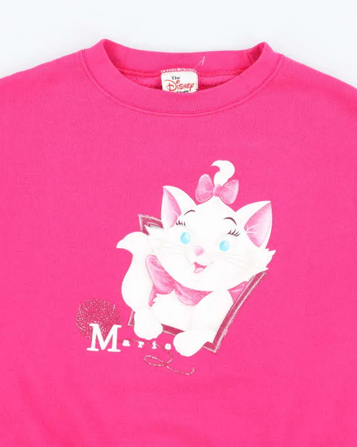 Vintage Y2K Disney Marie Graphic Print Sweatshirt - L sold by Rokit product image thumbnail 3
