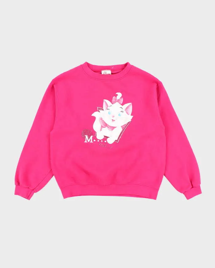 Vintage Y2K Disney Marie Graphic Print Sweatshirt - L sold by Rokit