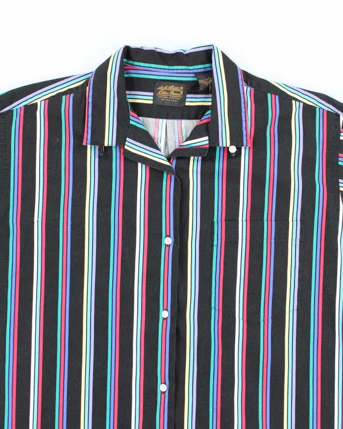 Vintage Eddie Bauer Striped Short Sleeve Shirt - L sold by Rokit product image thumbnail 3