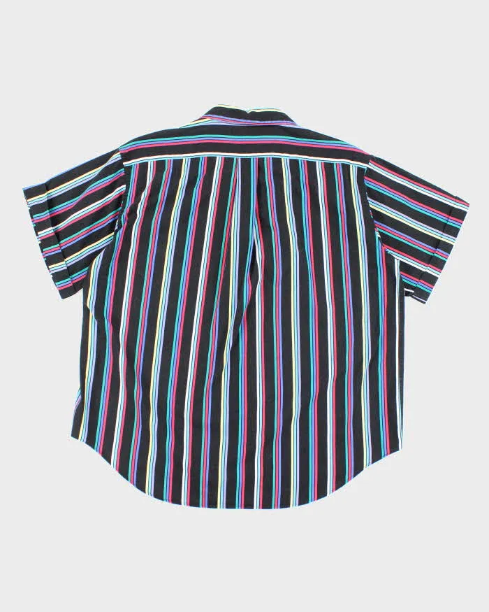 Vintage Eddie Bauer Striped Short Sleeve Shirt - L sold by Rokit product image thumbnail 2