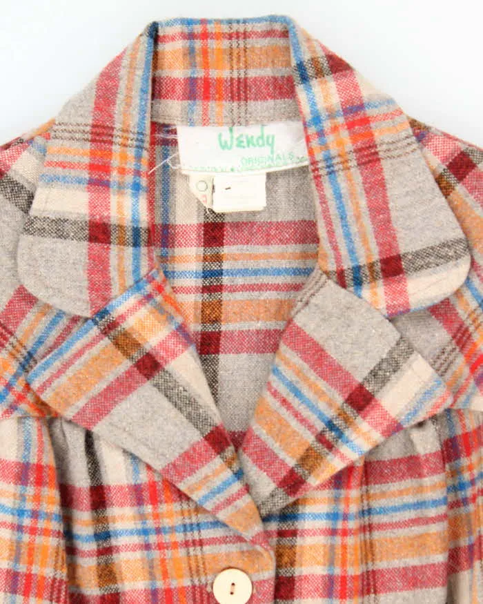 Vintage 70s Wendy Button-Up Wool Blend Dress - S sold by Rokit product image thumbnail 5