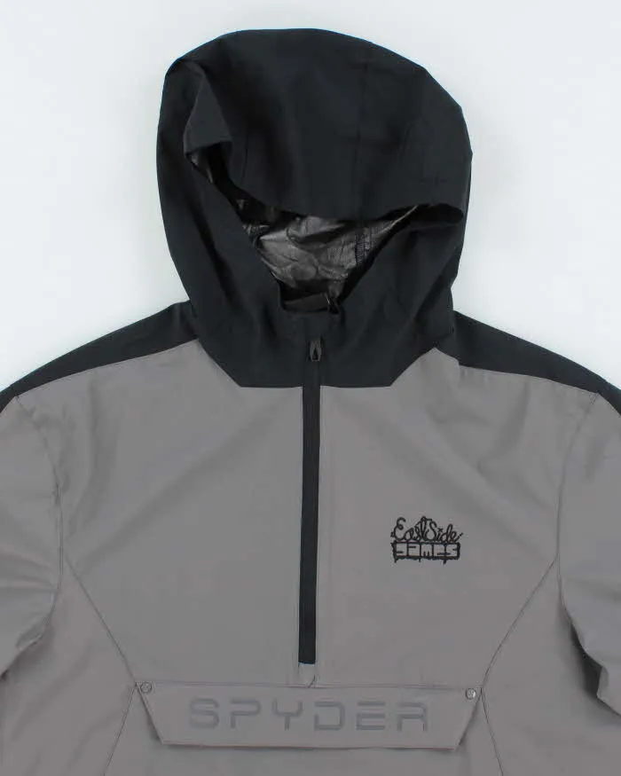 Vintage Y2K Sypder Lightweight 1/4 Zip Hooded Anorak Jacket - M sold by Rokit product image thumbnail 3