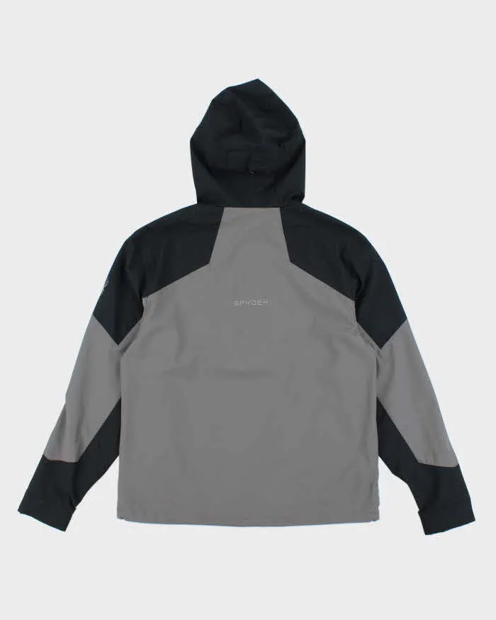 Vintage Y2K Sypder Lightweight 1/4 Zip Hooded Anorak Jacket - M sold by Rokit product image thumbnail 2