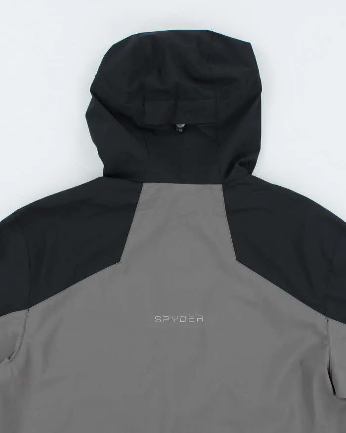 Vintage Y2K Sypder Lightweight 1/4 Zip Hooded Anorak Jacket - M sold by Rokit product image thumbnail 4