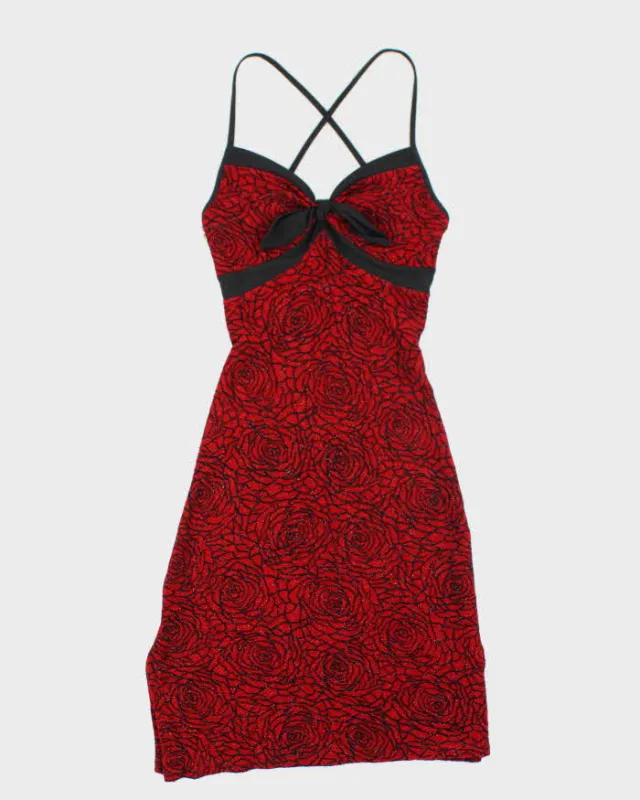 Vintage Y2k 00s Le Chateau Sparkly Dress - XS sold by Rokit