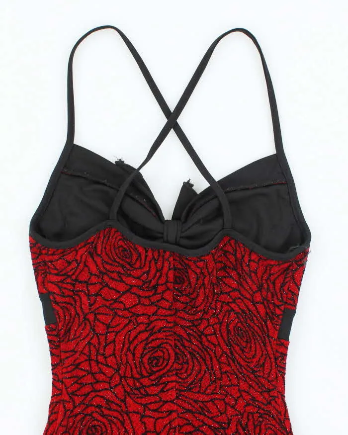 Vintage Y2k 00s Le Chateau Sparkly Dress - XS sold by Rokit product image thumbnail 4