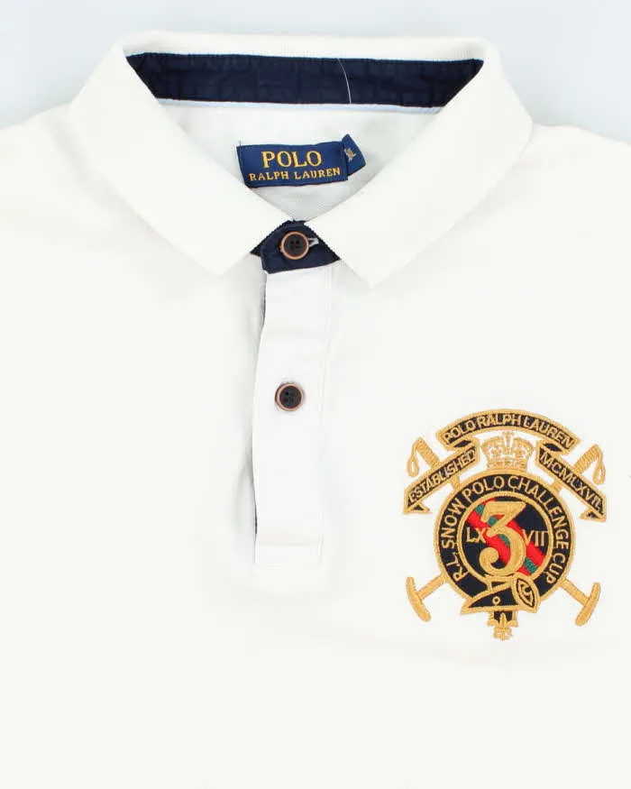 Vintage 2000's Ralph Lauren Embroidered Badge Polo Shirt - XXL sold by Rokit product image thumbnail 5