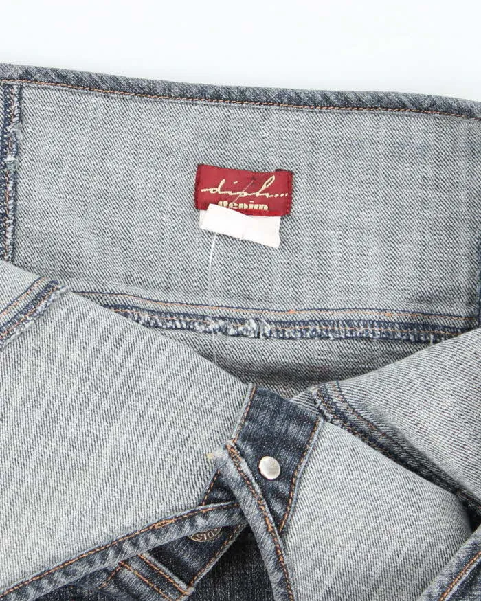 Vintage Y2k 00s Dish Denim Halter Neck Dress - M sold by Rokit product image thumbnail 5