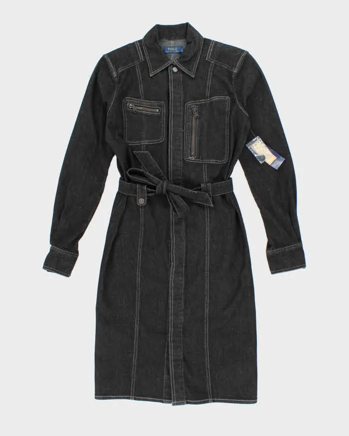 Deadstock Vintage Polo Ralph Lauren Long Denim Jacket - M sold by Rokit