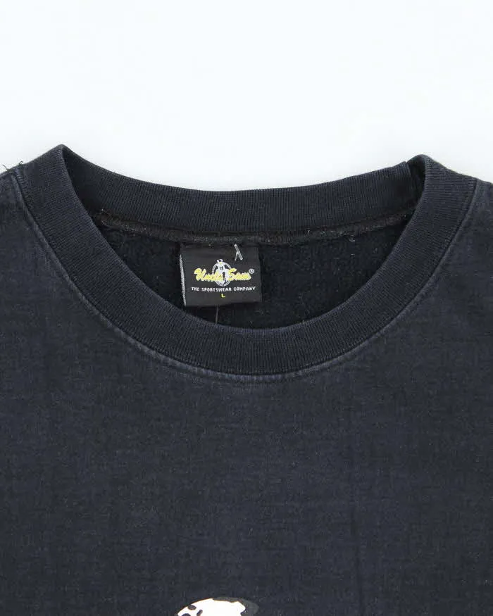 Vintage Y2K Uncle Sam Embroidered Graphic Sweatshirt - L sold by Rokit product image thumbnail 5