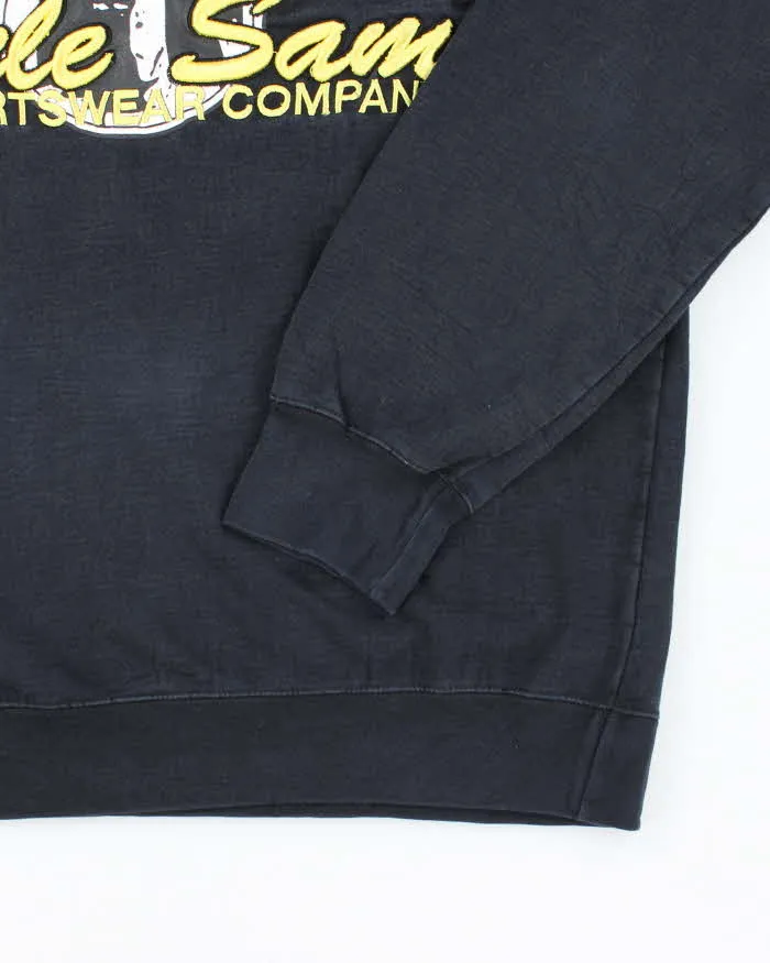 Vintage Y2K Uncle Sam Embroidered Graphic Sweatshirt - L sold by Rokit product image thumbnail 4