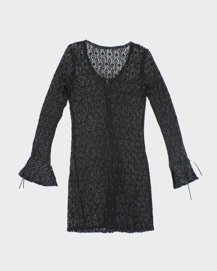 Vintage 90s Rubber Ducky Lace Cover-Up Top - S sold by Rokit product image thumbnail 2