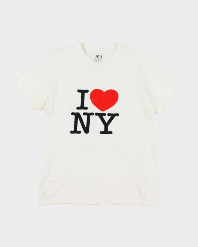 Vintage Y2K I Heart New York Souvenir T-Shirt - M sold by Rokit