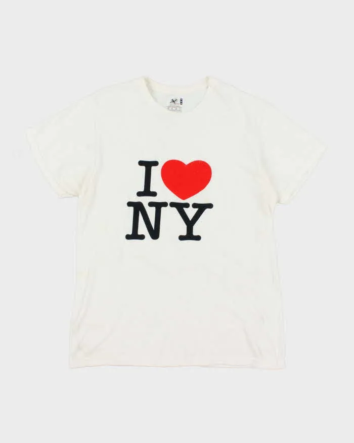 Vintage Y2K I Heart New York Souvenir T-Shirt - M sold by Rokit
