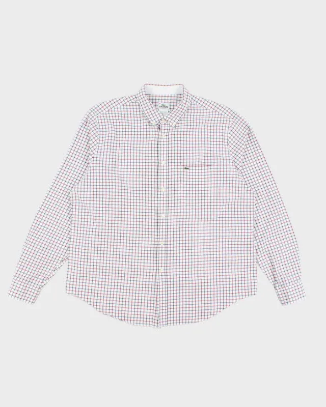 Vintage 2000's Lacoste Striped Button Up Shirt - XL sold by Rokit