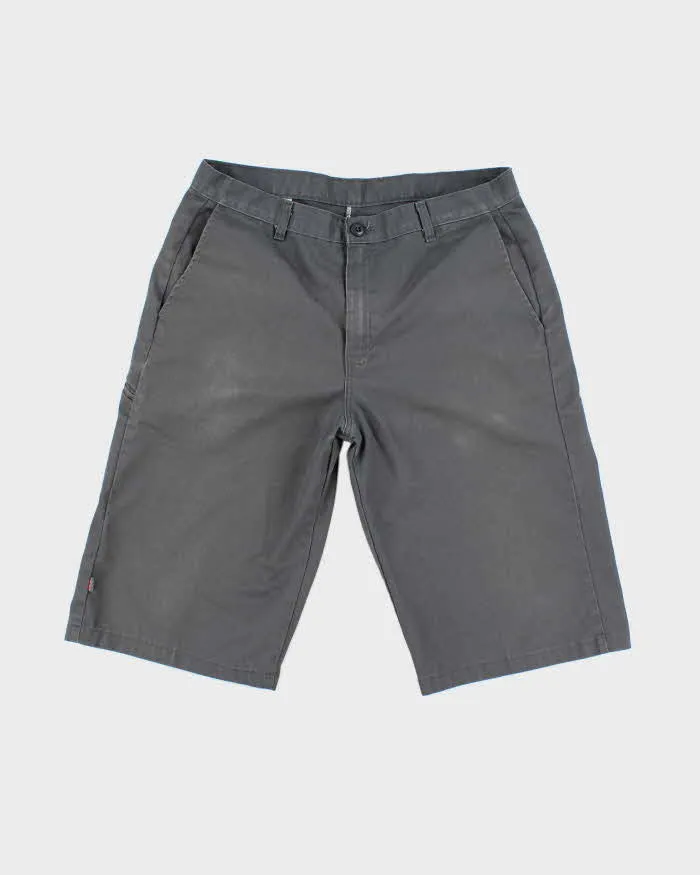 Vintage Dickies Wide Leg Chino Shorts - W34 L13 sold by Rokit