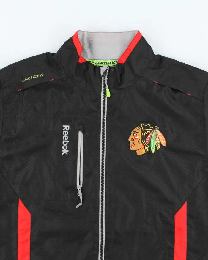 Vintage 2000's Reebok Chicago Blackhawks NHL Windbreaker Jacket - M sold by Rokit product image thumbnail 3