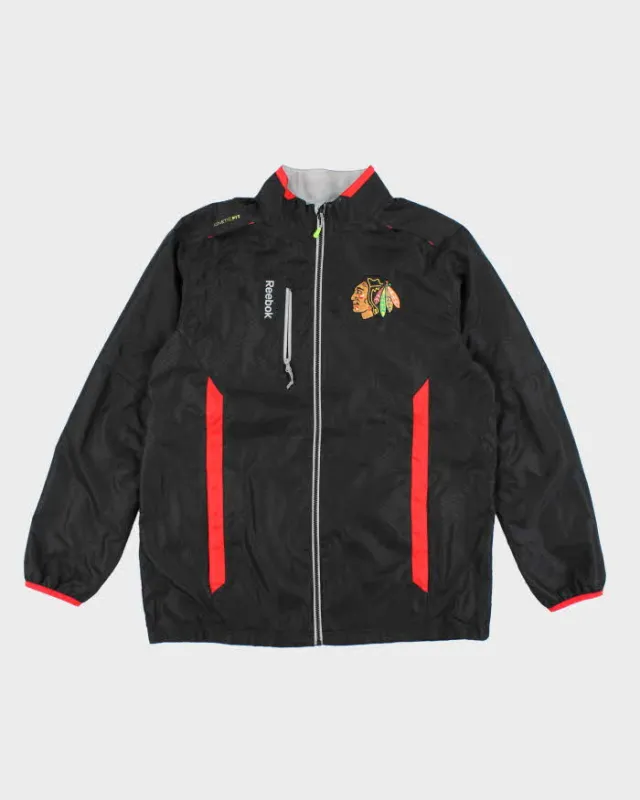 Vintage 2000's Reebok Chicago Blackhawks NHL Windbreaker Jacket - M sold by Rokit