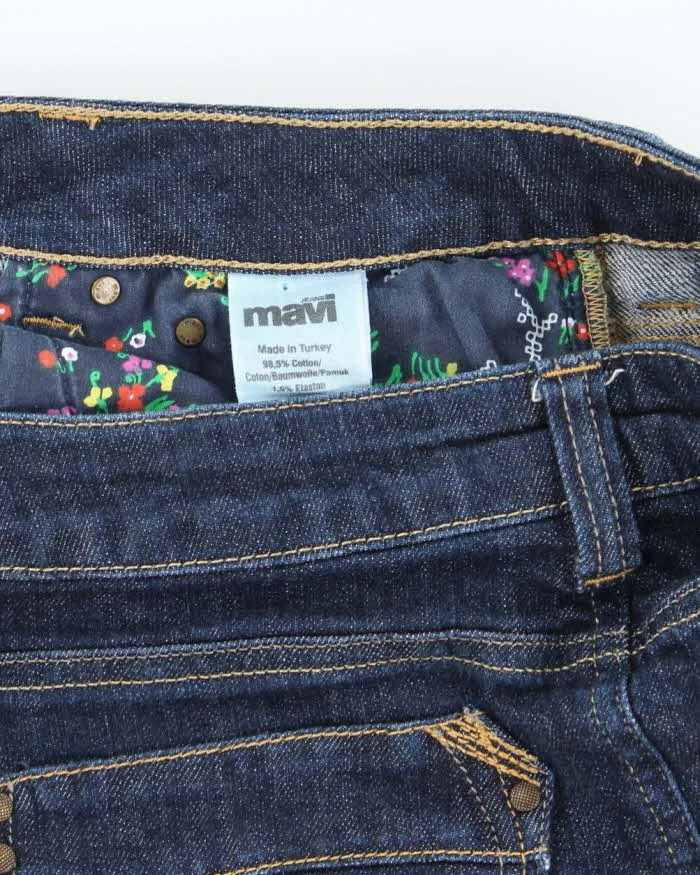 Vintage Y2k 00s Mavi Dark Wash Denim Mini Skirt - M sold by Rokit product image thumbnail 5