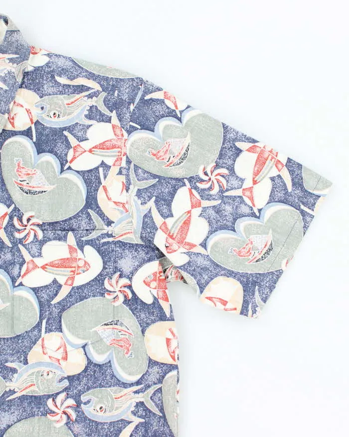 Vintage 00s Kahala Quart-Button Hawaiian Shirt - M sold by Rokit product image thumbnail 4