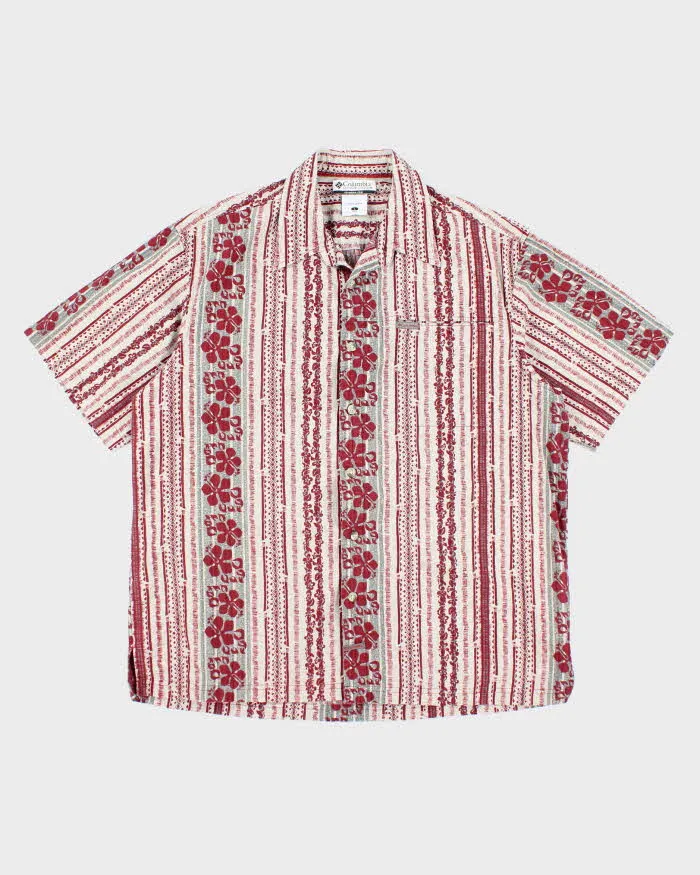 Vintage 00s Columbia Hawaiian Heavyweight Shirt - L sold by Rokit
