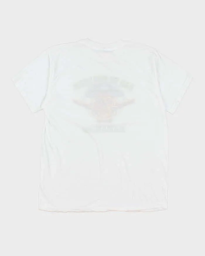 Vintage 90's Barbados Bad to the Bone Souvenir Graphic T-Shirt - XL sold by Rokit product image thumbnail 2