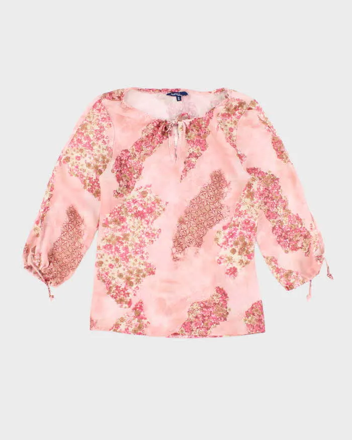 Vintage Y2k 00s Reitmans Mesh Top - M sold by Rokit