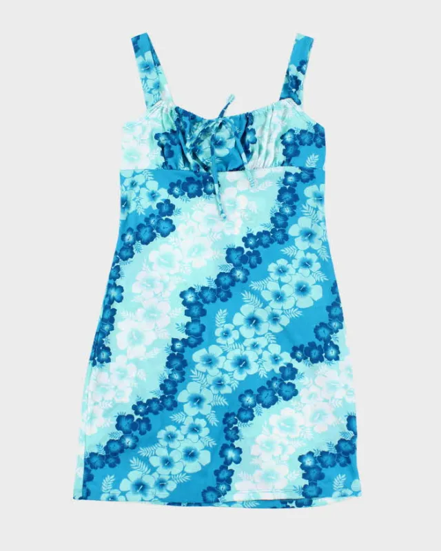 Vintage Y2k 00s Mariposa Floral Mini Dress - S sold by Rokit