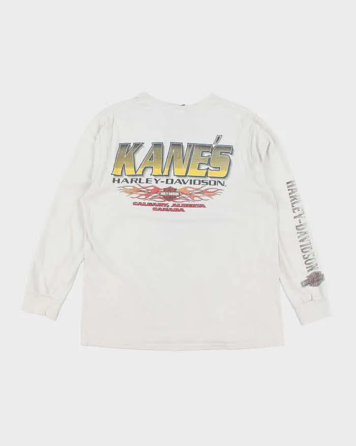 Vintage 2000's Harley Davidson Big Biker Graphic Long-sleeved T-Shirt - L sold by Rokit product image thumbnail 2