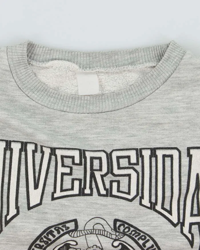 Vintage 90's Madrid University Graphic Print Sweatshirt - M sold by Rokit product image thumbnail 5