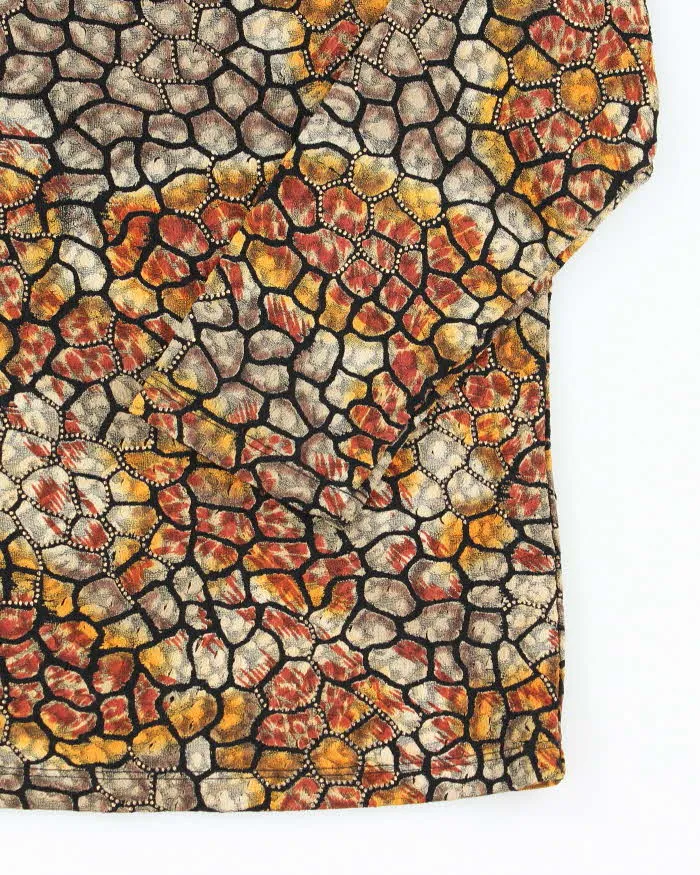 Vintage 90s Peter Nygard Pattern Top - M sold by Rokit product image thumbnail 4