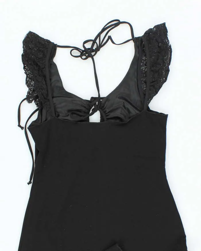 Vintage 90s Moda Black Dress - M sold by Rokit product image thumbnail 4