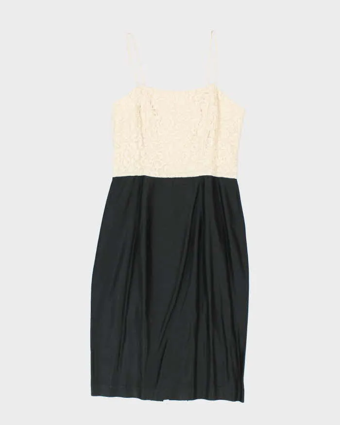 Vintage 80s Lace Strappy Dress - S sold by Rokit