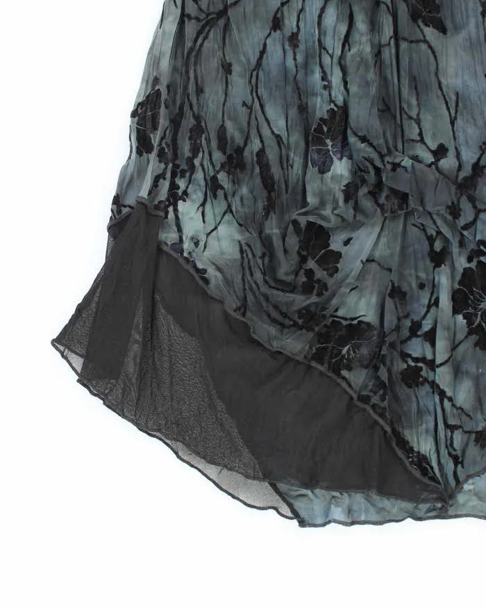 Vintage Y2k 00s Papillion Floral Dress - S sold by Rokit product image thumbnail 4