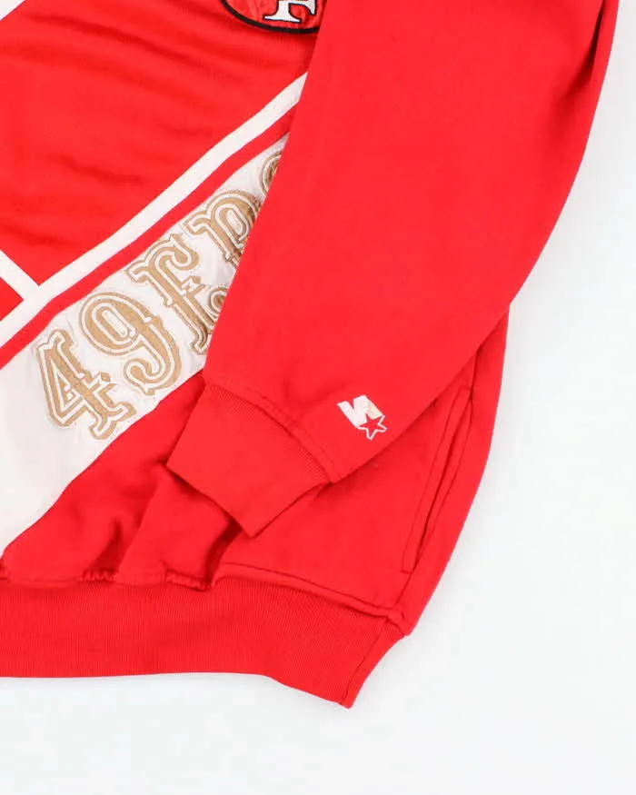 Vintage 90's Starter San Francisco 49ers NFL Sweatshirt - L sold by Rokit product image thumbnail 4