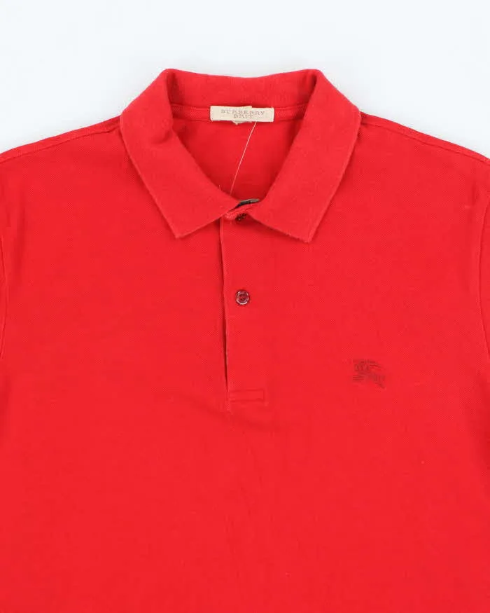 Vintage 2000's Burberry Brit Small Embroidered Logo Polo Shirt - M sold by Rokit product image thumbnail 3