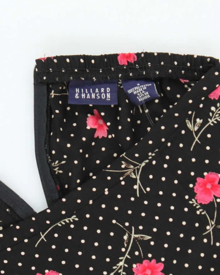 Vintage 90s Hillard & Hanson Polka Dot Floral Skirt - XS sold by Rokit product image thumbnail 5