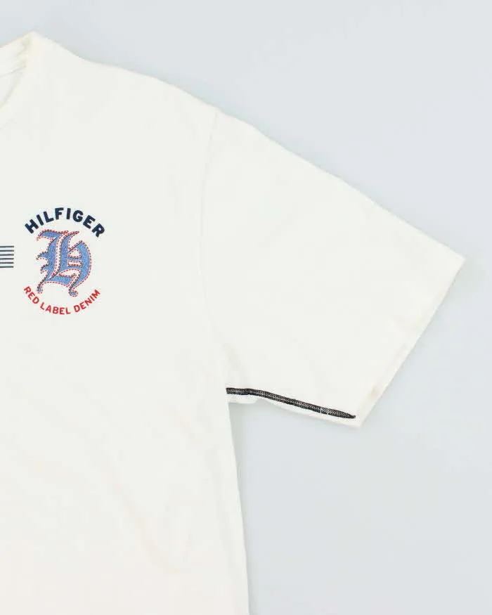 Vintage Y2K Tommy Hilfiger Red Label Heavyweight T-Shirt - L sold by Rokit product image thumbnail 4
