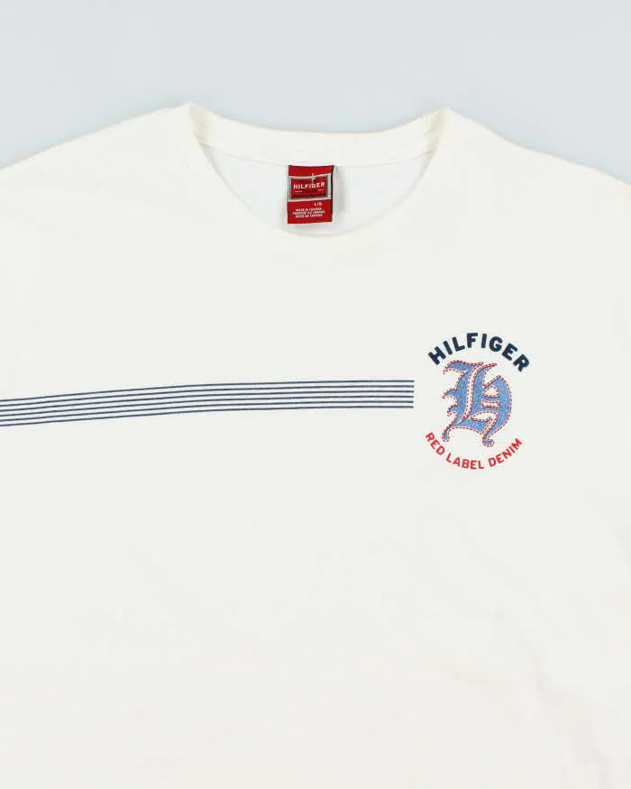 Vintage Y2K Tommy Hilfiger Red Label Heavyweight T-Shirt - L sold by Rokit product image thumbnail 3
