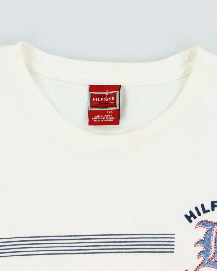 Vintage Y2K Tommy Hilfiger Red Label Heavyweight T-Shirt - L sold by Rokit product image thumbnail 5