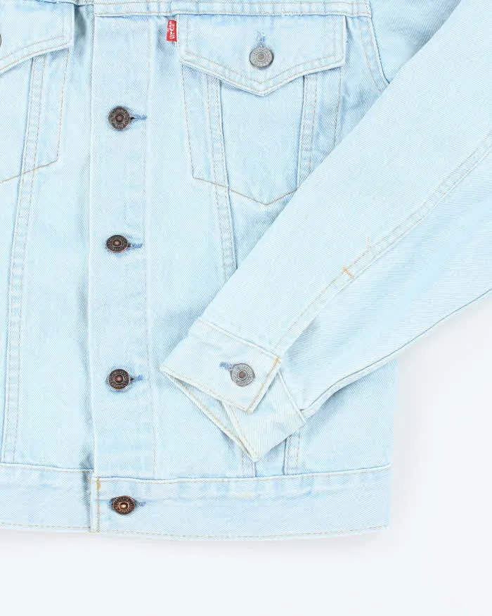 Vintage 80's Levi's Ultra Light Wash Denim Jacket - S sold by Rokit product image thumbnail 4