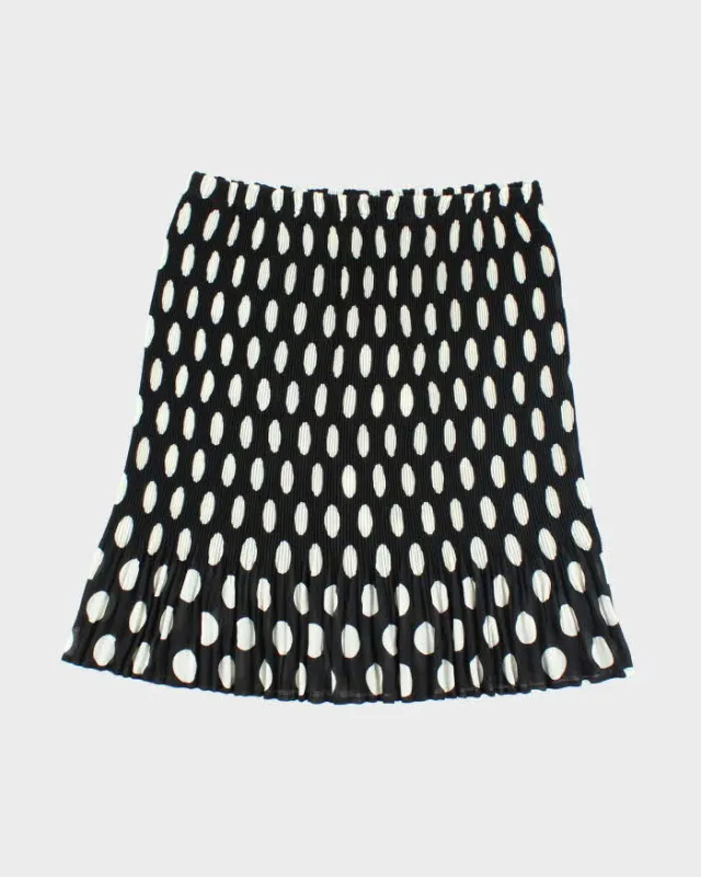 Vintage Y2k  00s Robin Kay Polka Dot Pleated Skirt - XS sold by Rokit