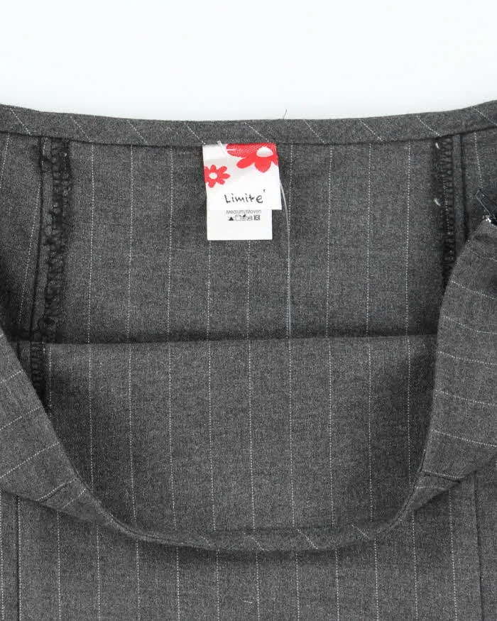 Vintage Y2k 00s Limite Pin Stripe Skirt - S sold by Rokit product image thumbnail 4