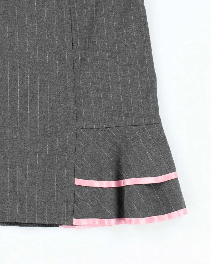 Vintage Y2k 00s Limite Pin Stripe Skirt - S sold by Rokit product image thumbnail 3