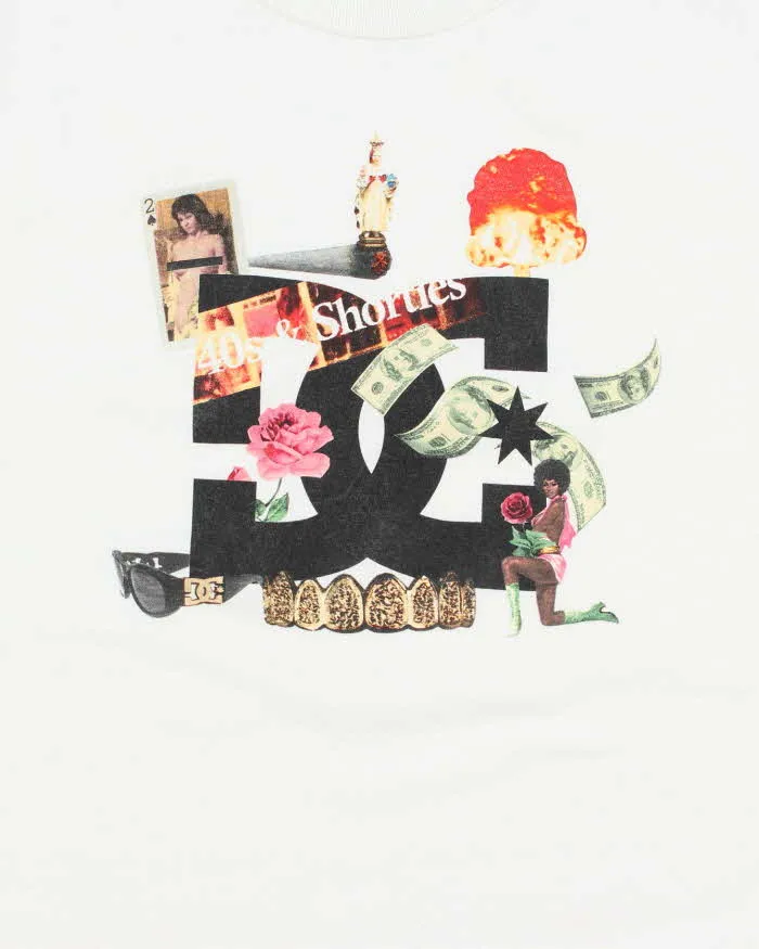 Vintage Y2K DC Shoe Co. 40 n Shorties Skate T-Shirt - XL sold by Rokit product image thumbnail 3