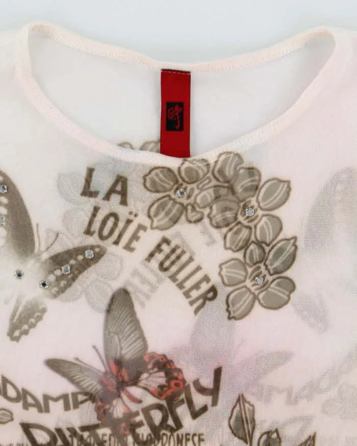 Vintage Y2k 00s Just In Time Mesh Top - XS sold by Rokit product image thumbnail 5