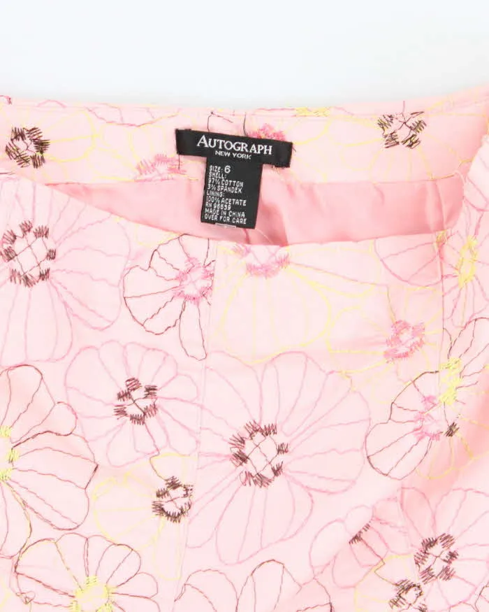 Vintage Y2k 00s Autograph New York Embroidered Floral Skirt - S sold by Rokit product image thumbnail 5