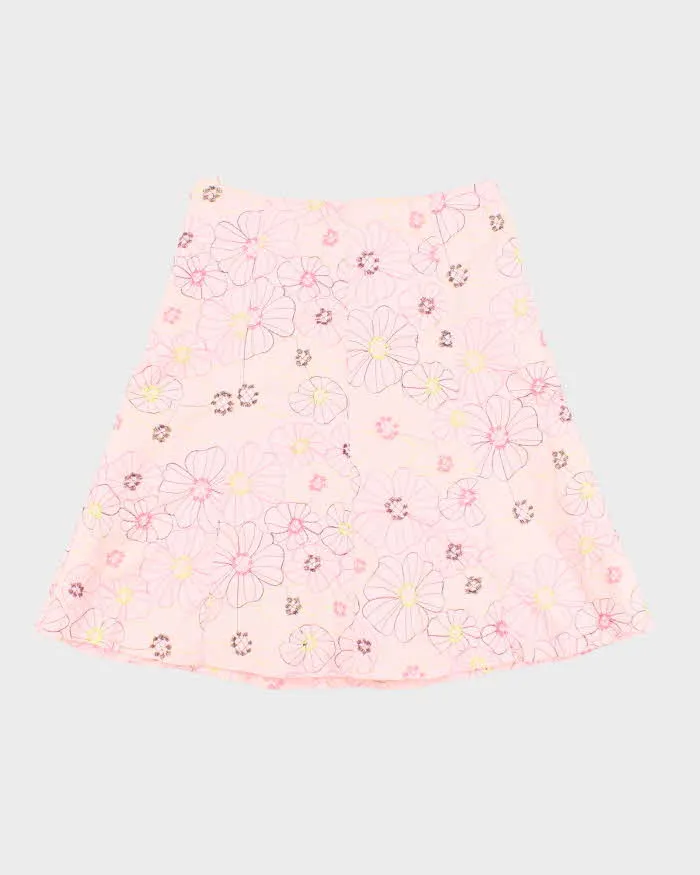 Vintage Y2k 00s Autograph New York Embroidered Floral Skirt - S sold by Rokit product image thumbnail 2