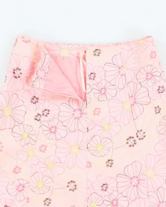 Vintage Y2k 00s Autograph New York Embroidered Floral Skirt - S sold by Rokit product image thumbnail 4