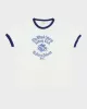 Vintage 90's Ride Club Graphic Ringer Style T-Shirt - XL sold by Rokit